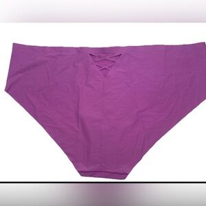 Maidenform Women’s 3XL/10 Free Cut Hipster invisible age for no-show Magenta